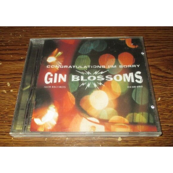Gin Blossoms - Congratulations ... I'm Sorry (CD, 1996, A & M Records) - Picture 1 of 3